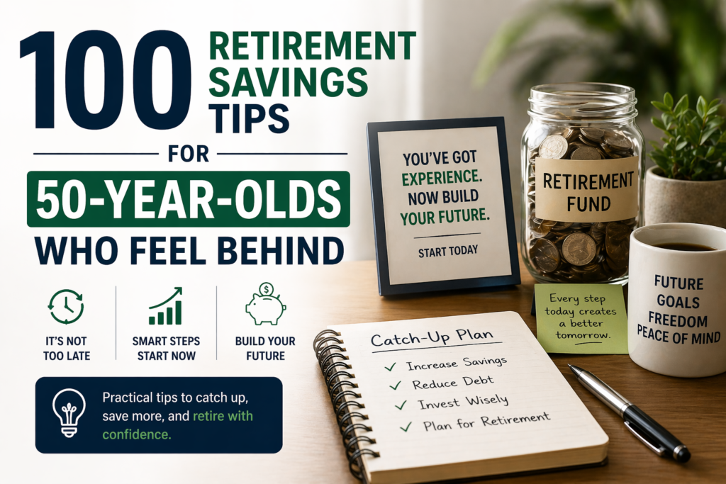 100 Retirement Savings Tips for 50-Year-Olds