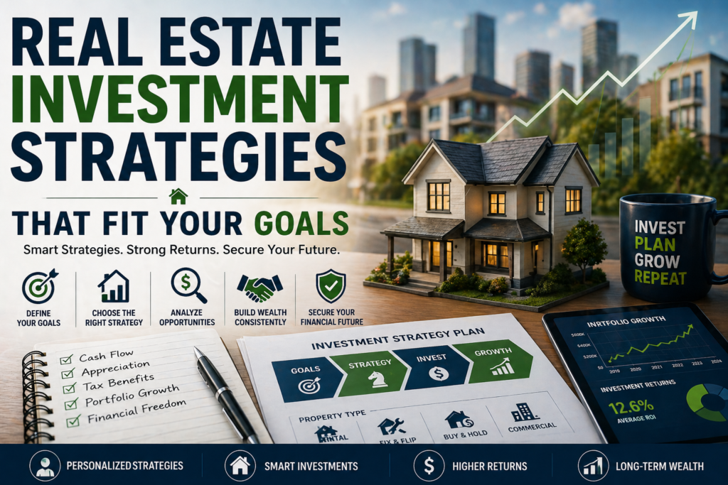 Real Estate Investment Strategies That Fit Your Goals
