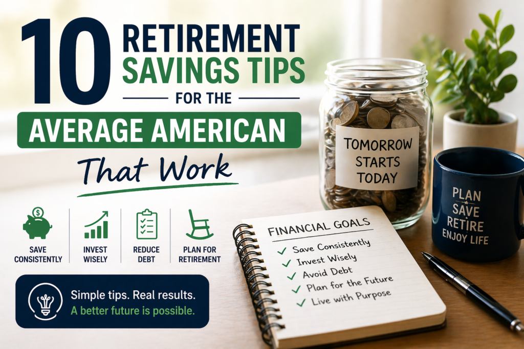 Retirement Savings Tips for the Average American That Work